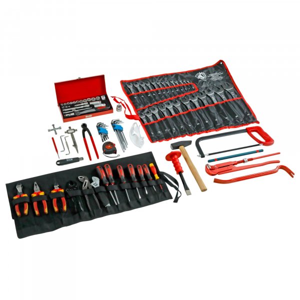 BAKO WORX tool set hand tools according to DIN 14881-FWKa