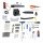 BAKO WORX tool set door opening  according to DIN 14800-WKT with window opener incl. cracking tube