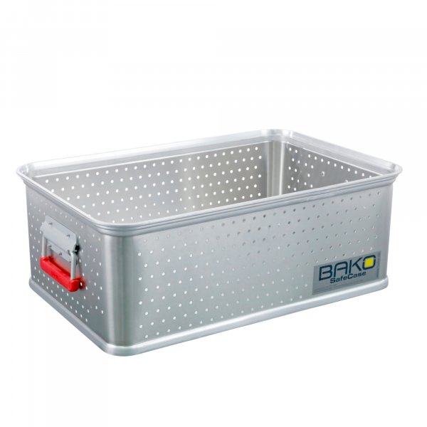 BAKO WORX SafeCase aluminum transport case, empty 600 x 400 x 220 mm without lid