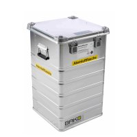 BAKO WORX aluminum transport box for oxygen cylinders, empty