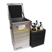 Aluminiumtransportbox für Atemluftflaschen