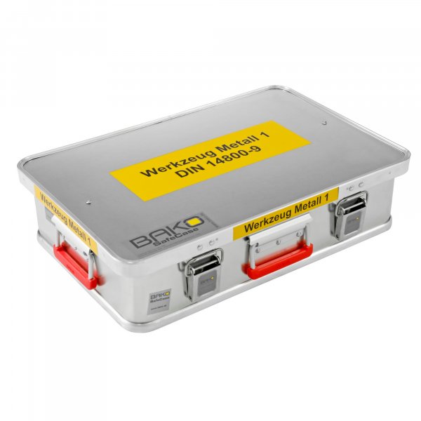 Werkzeugkasten Metall 1 nach DIN 14800-WKM 1, SafeCase, leer
