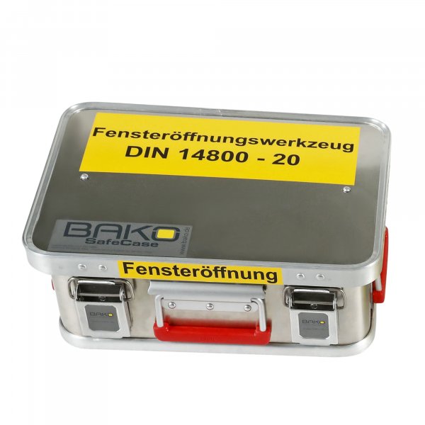 Werkzeugkasten Fensteröffnung nach DIN 14800-WKF
