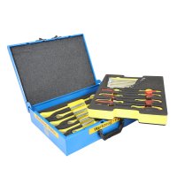 BAKO WORX hand tool set according to DIN 14881-FWKa, fully equipped in 2 Sortimo cases with foam inlays