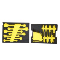 BAKO WORX hand tool set according to DIN 14881-FWKa, fully equipped in 2 Sortimo cases with foam inlays