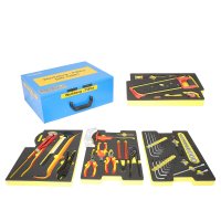 BAKO WORX hand tool set according to DIN 14881-FWKa, fully equipped in 2 Sortimo cases with foam inlays