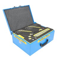 Werkzeugsatz Handwerkzeug nach DIN 14881-FWKa, komplett in 2 Sortimo-Koffern mit Schaumstoff-Inlays