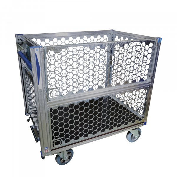 Rollcontainer Gitterbox hoch