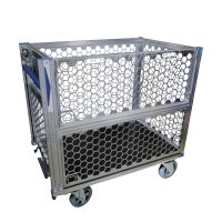 Rollcontainer Gitterbox hoch