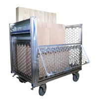 Rollcontainer Gitterbox hoch