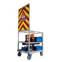 Rollcontainer Verkehrsabsicherung