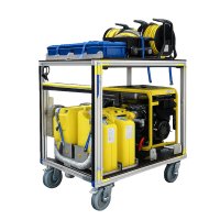 Rollcontainer Stromerzeuger