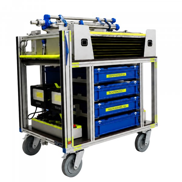 Rollcontainer Licht-Strom