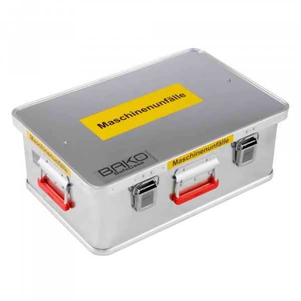 Maschinenunfallkasten, SafeCase, leer, standard