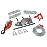 BAKO WORX multi-purpose hoist box according to DIN 14800-MZ 16, manufactured by GREIFZUG, fully equipped in 2 SafeCases