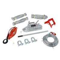 BAKO WORX multi-purpose hoist box according to DIN 14800-MZ 16, manufactured by WADRA, fully equipped in 2 SafeCases