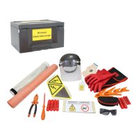 BAKO WORX set-up kit for electric vehicles, large, with insulated tools and protective equipment, fully equipped in a SafeCase
