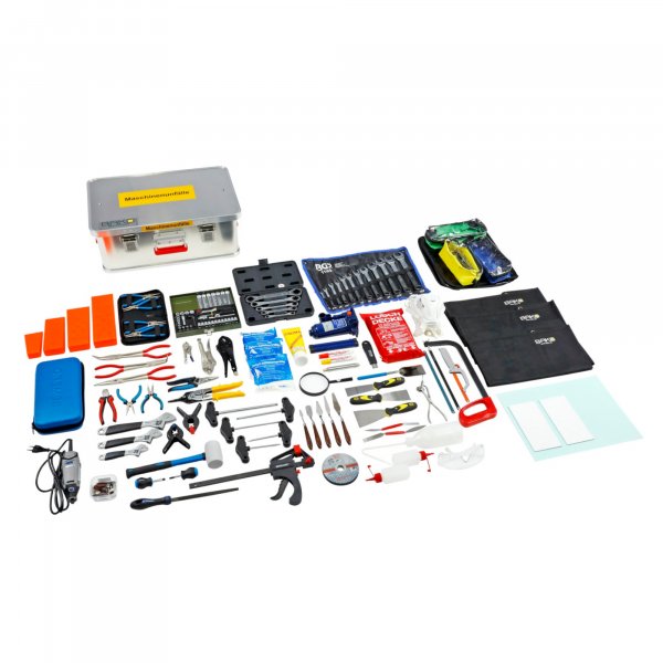 BAKO WORX tool case machine accident, standard, fully equipped in a SafeCase
