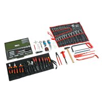BAKO WORX tool case hand tools see DIN 14881-FWKa, fully equipped in a SafeCase
