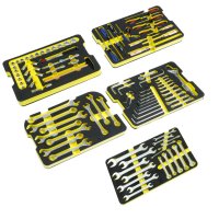 BAKO WORX tool case metal 1 according to DIN 14800-WKM 1, fully equipped in a SafeCase with a foam inlay