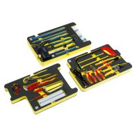 Werkzeugkasten Metall 2 nach DIN 14800-WKM 2, komplett im SafeCase mit Schaumstoff-Inlay