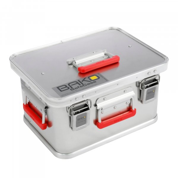 SafeCase Aluminiumtransportkiste mit Deckel nach DIN 14880, leer, Größe 2