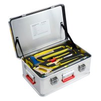 BAKO WORX tool case wood according to DIN 14800-WKH, fully equipped in a SafeCase with a foam inlay