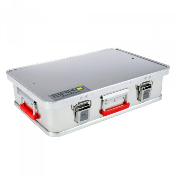 SafeCase Aluminiumtransportkiste mit Deckel nach DIN 14880, leer, Größe 3